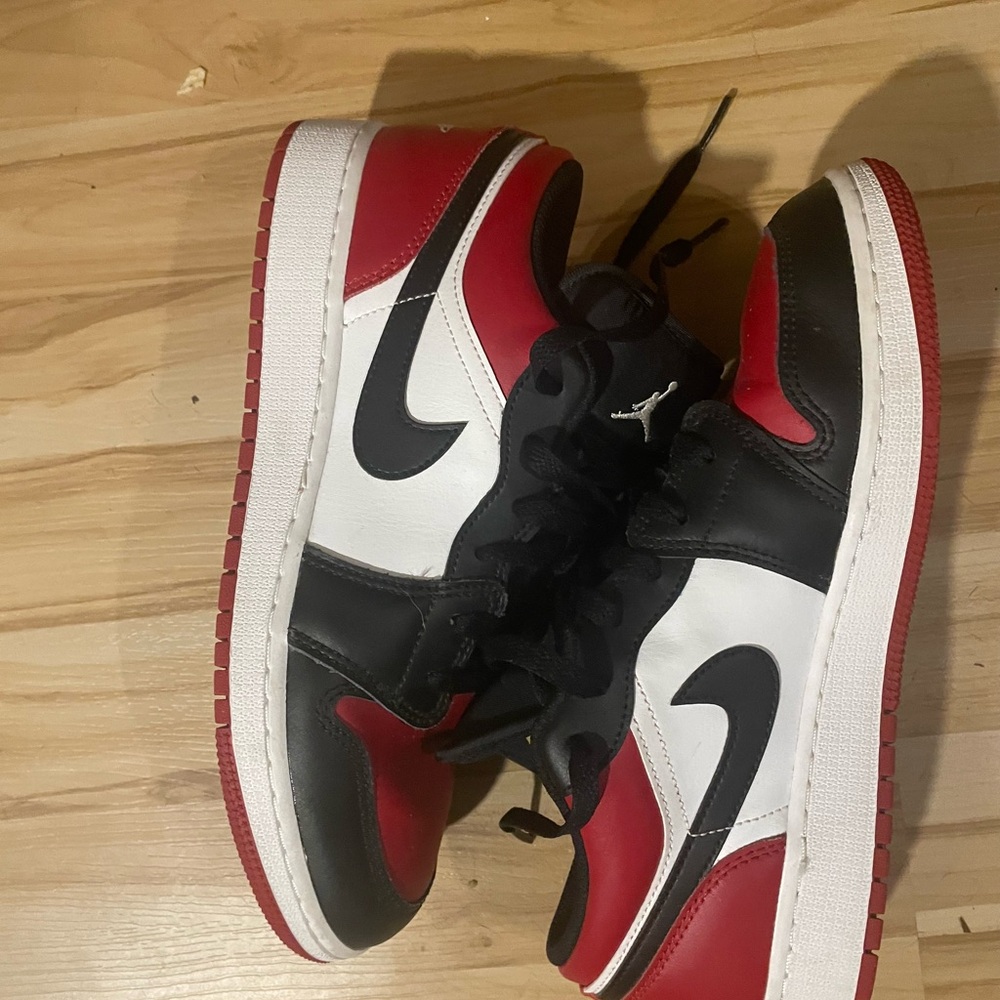 Jordan 1 low top Red/Black